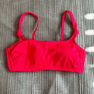 Xhilaration - red tie back bikini top